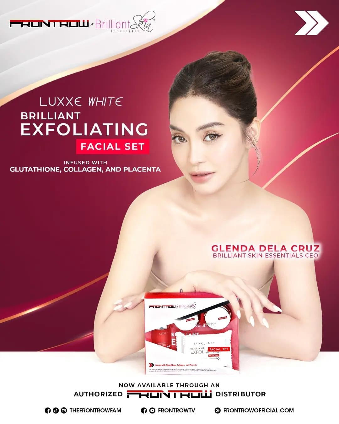 Luxxe White Brilliant Exfoliating Facial Set