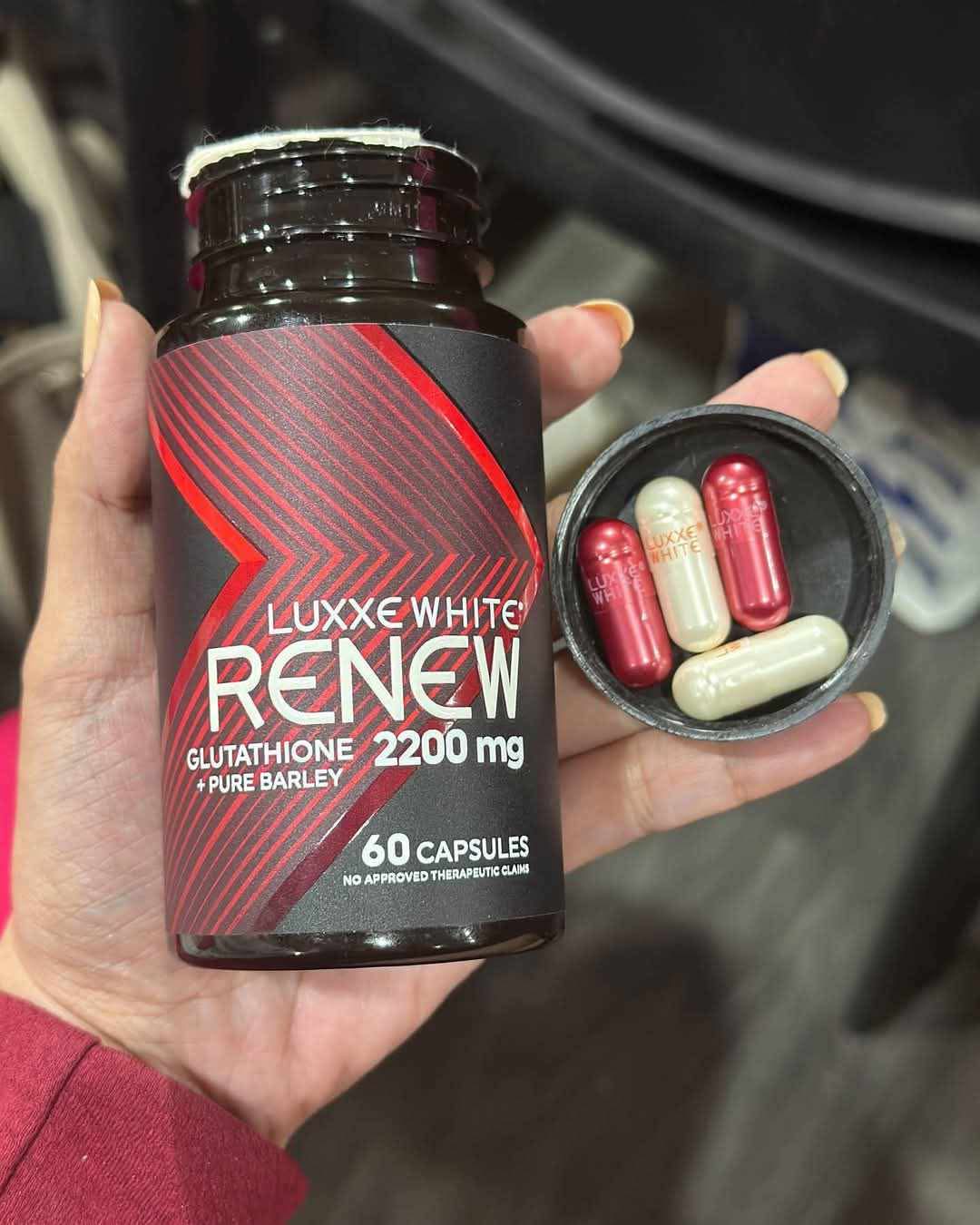 Luxxe White Renew Glutathione + Pure Barley with Collagen 2200mg