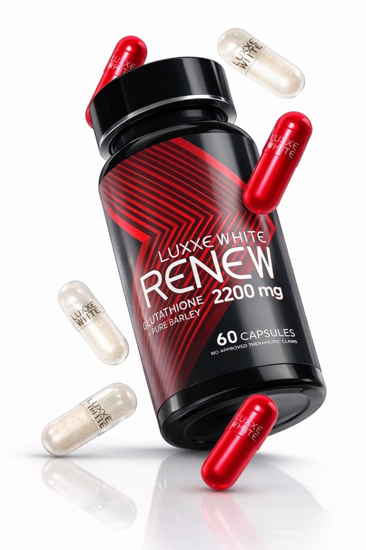Luxxe White Renew Glutathione + Pure Barley with Collagen 2200mg