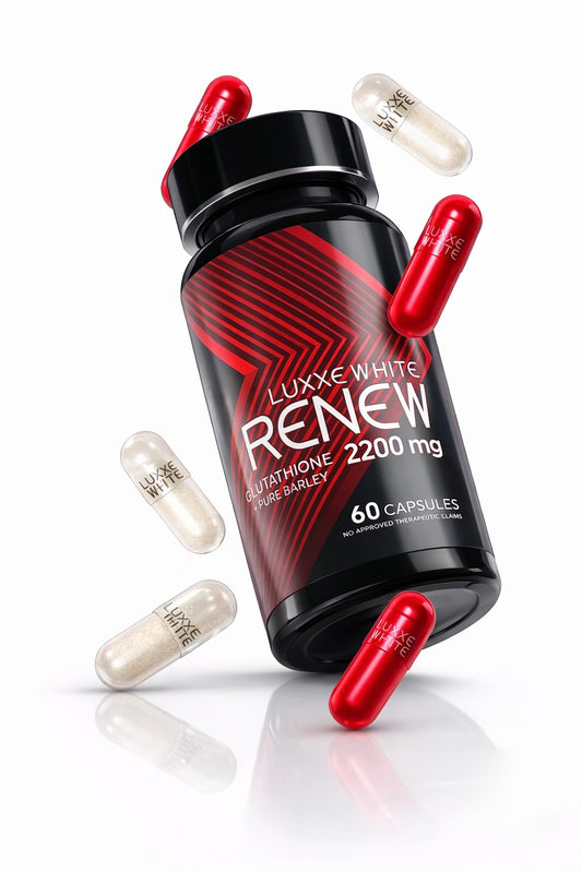 Luxxe White Renew Glutathione + Pure Barley with Collagen 2200mg